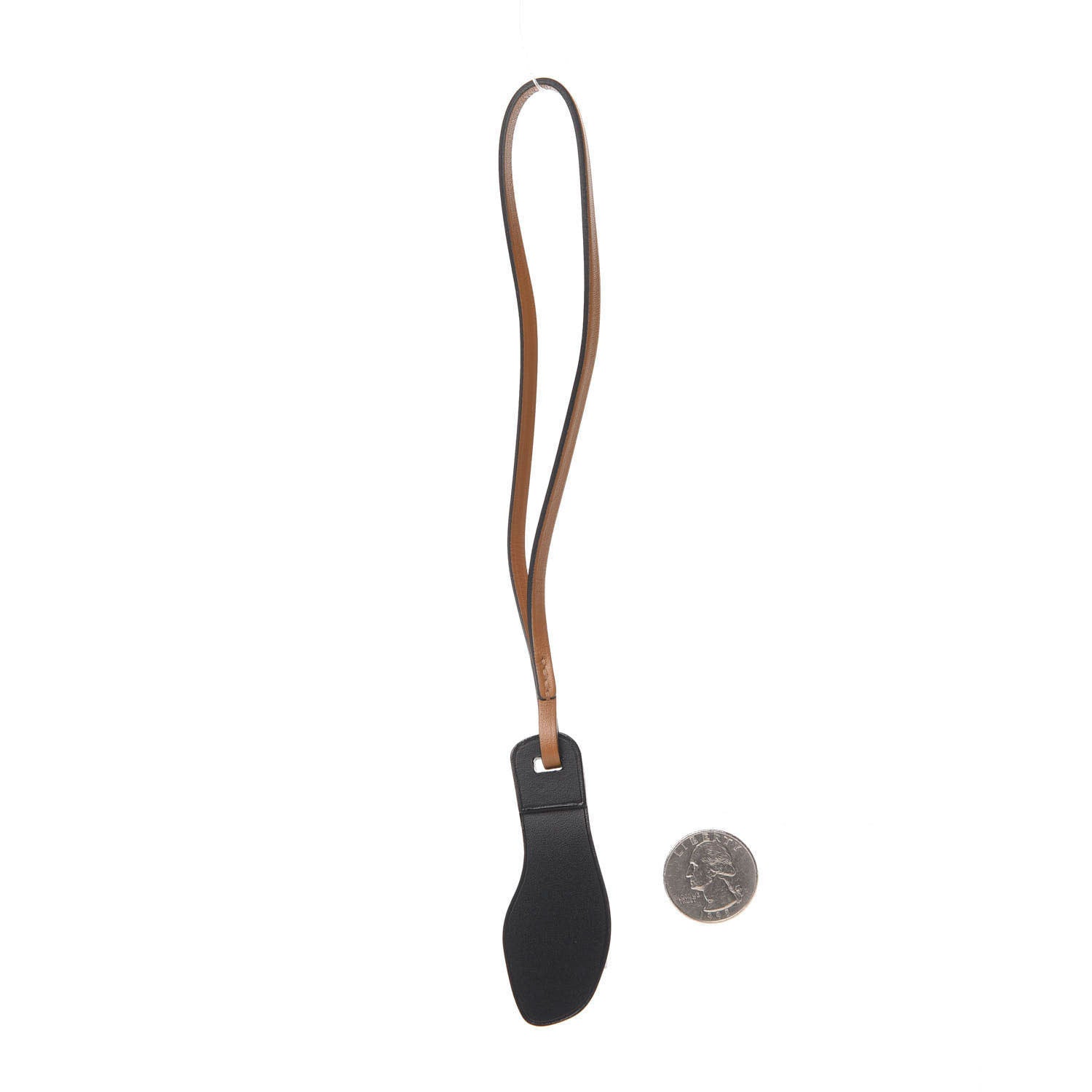 Hermes Epsom Butler Calfskin Hunter Oran Nano Bag Charm Bleu Brume 2 of 5