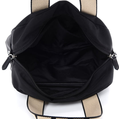 Stella McCartney Eco Nylon Logo Medium Boston Crossbody Black 6 of 11