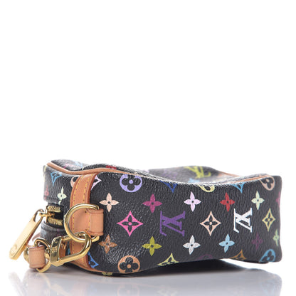 Louis Vuitton Monogram Multicolor Trousse Wapity Black 4 of 7