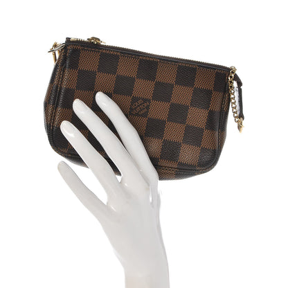 Louis Vuitton Damier Ebene Mini Pochette Accessories 2 of 8