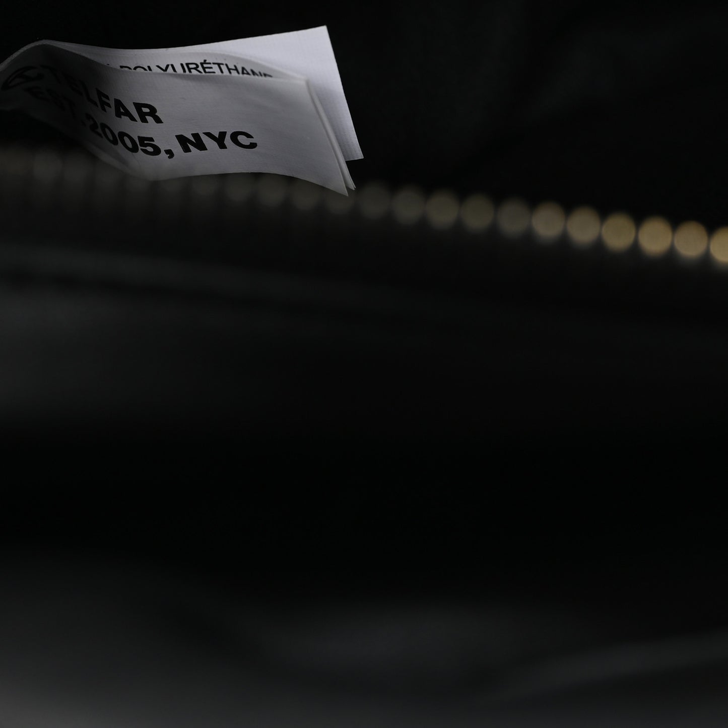 Vegan Leather Major Circle Bag Black