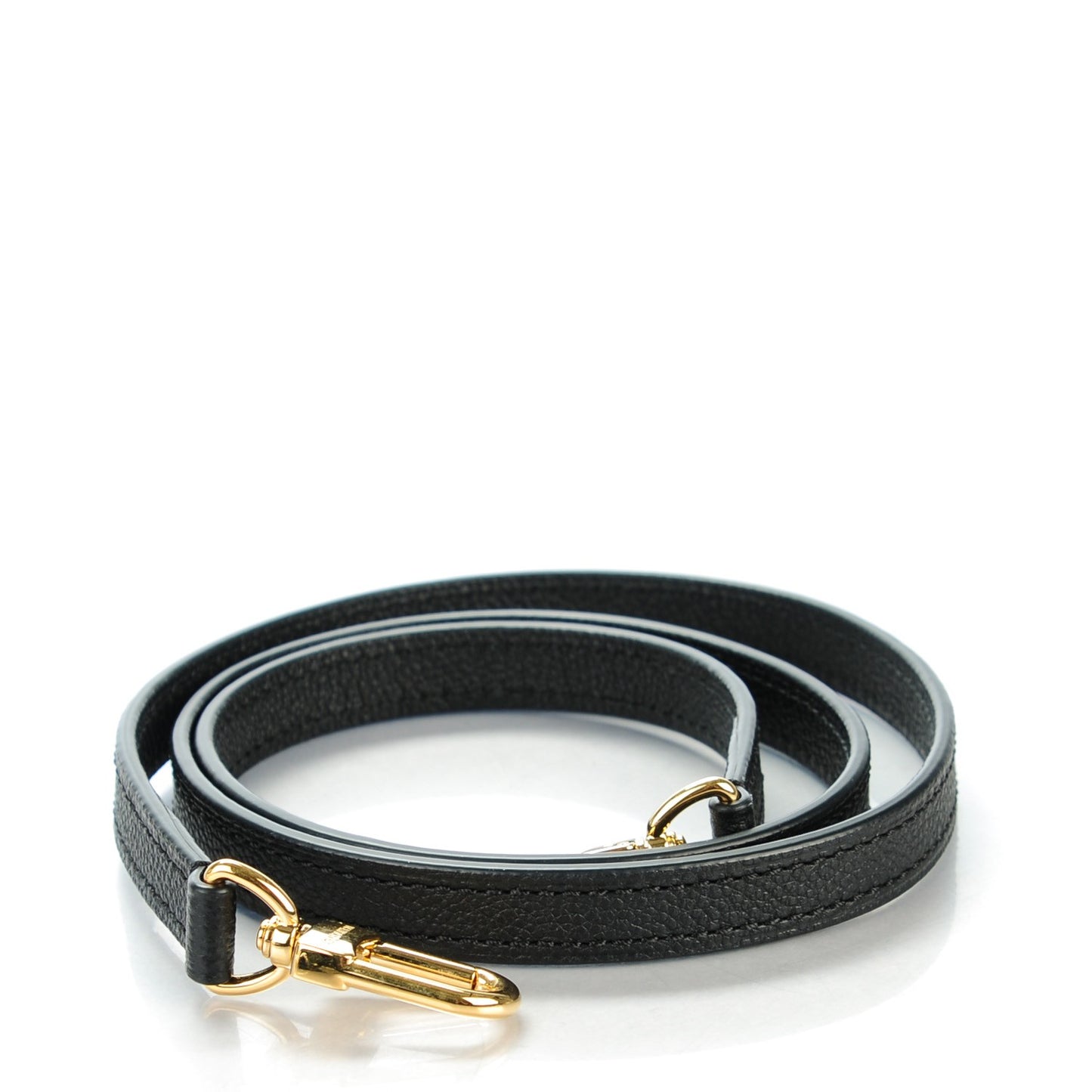Calfskin Shoulder Strap Black