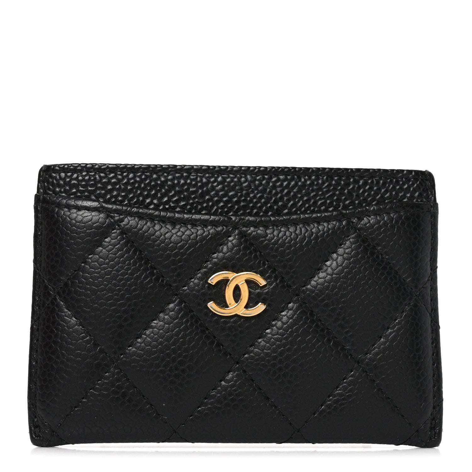 Chanel Caviar Quilted Card Holder Black 1 of 10