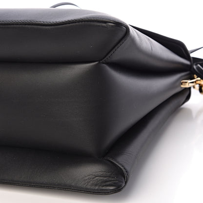Prada New Calfskin Medium Ingrid Top Handle Bag Black 8 of 9