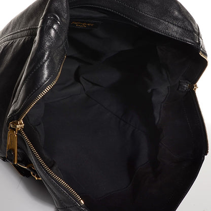 Saint Laurent Calfskin XL Downtown Tote Black 5 of 9