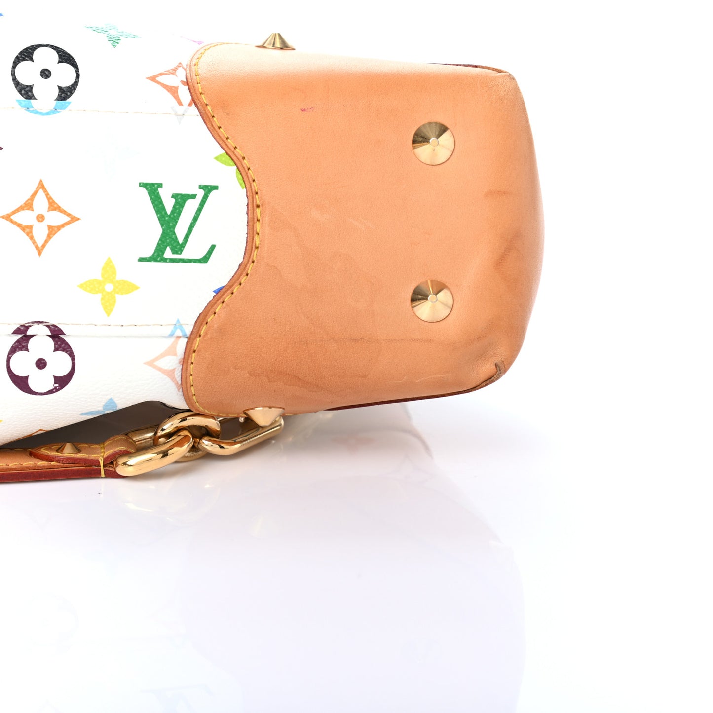 Monogram Multicolor Judy MM White