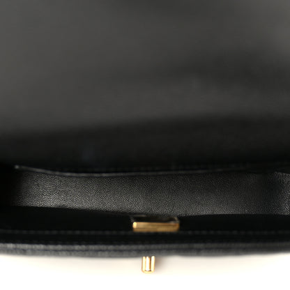 Chanel Caviar Quilted Mini Sweetheart Rectangular Flap Black 5 of 12