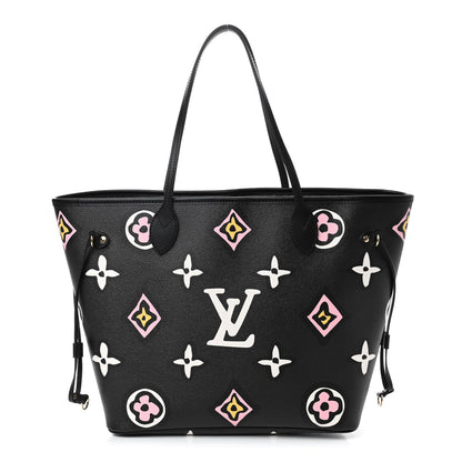 Louis Vuitton Monogram Giant Wild At Heart Neverfull MM Black 1 of 4