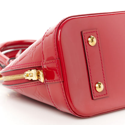 Louis Vuitton Vernis Alma BB Rose Indien 9 of 10