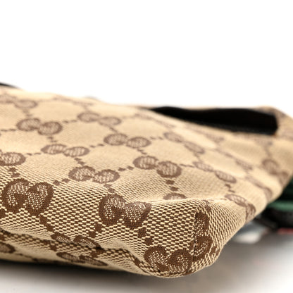 Gucci Monogram Web Belt Bag Dark Brown 10 of 14