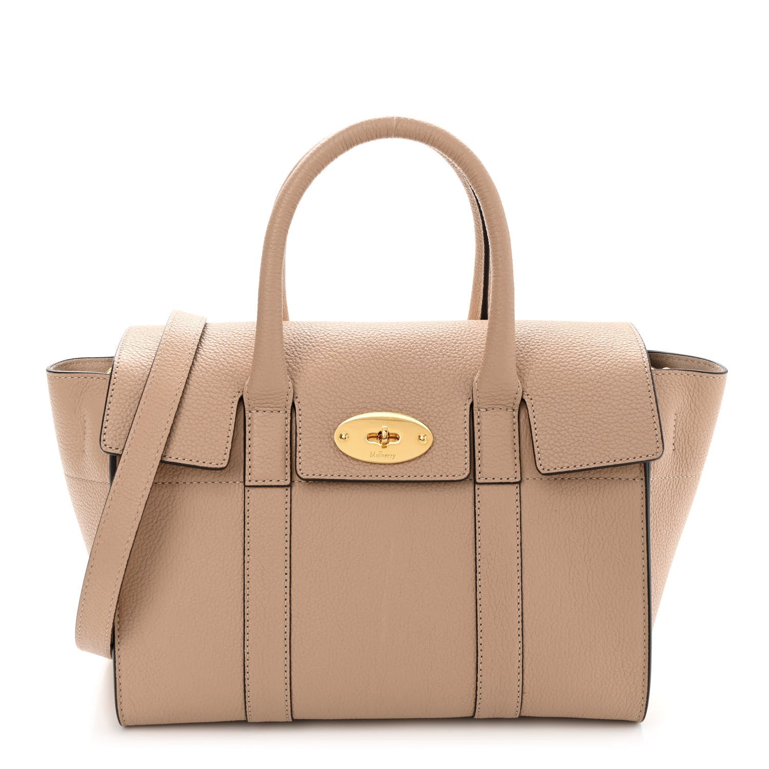 Mulberry Classic Grain Small New Bayswater Rosewater 1 of 11