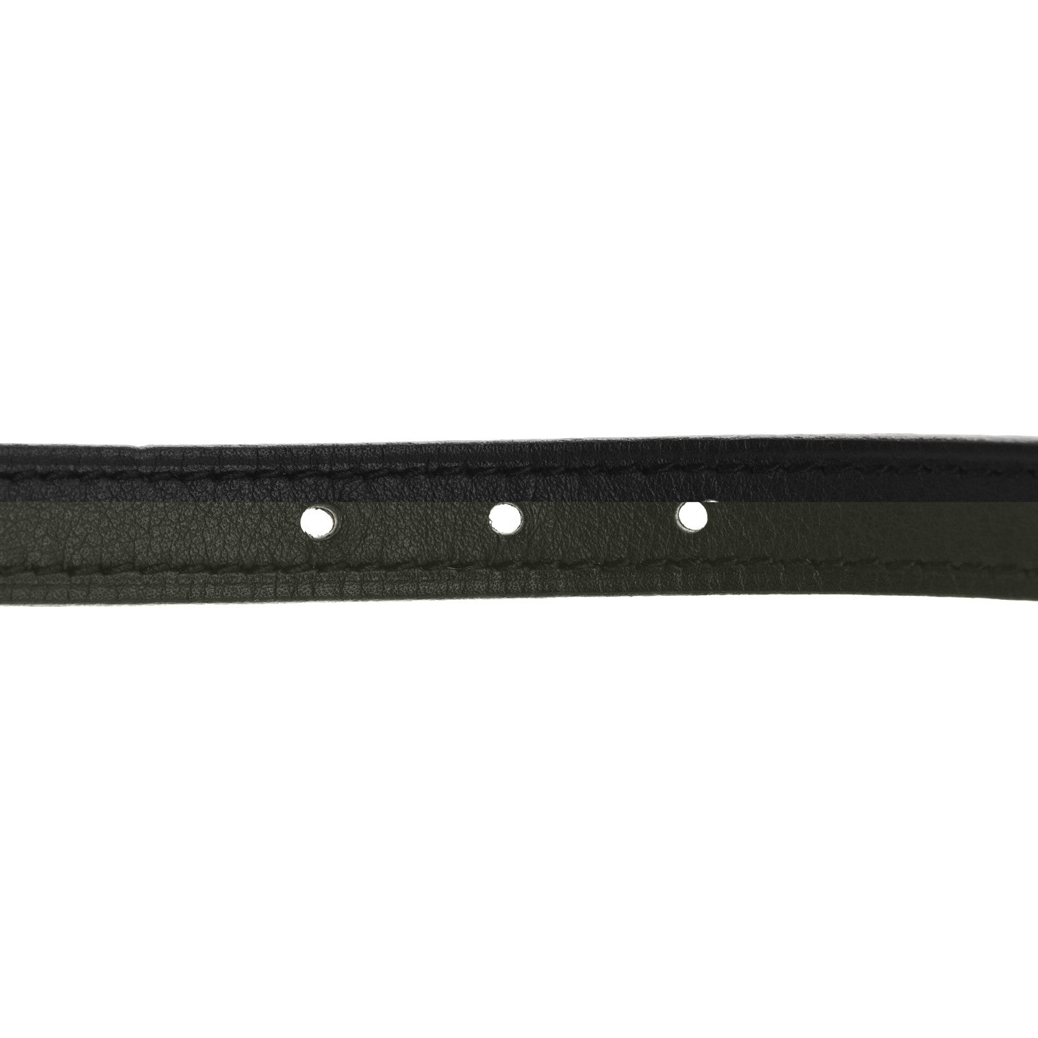 Hermes Swift Epsom 13mm Belt Strap 90 36 Black Etoupe 4 of 7