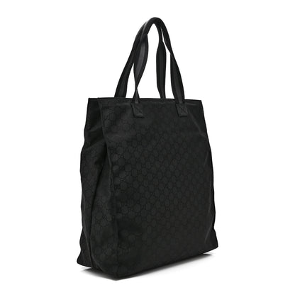 Gucci Nylon Monogram Vertical Tote Black 3 of 11