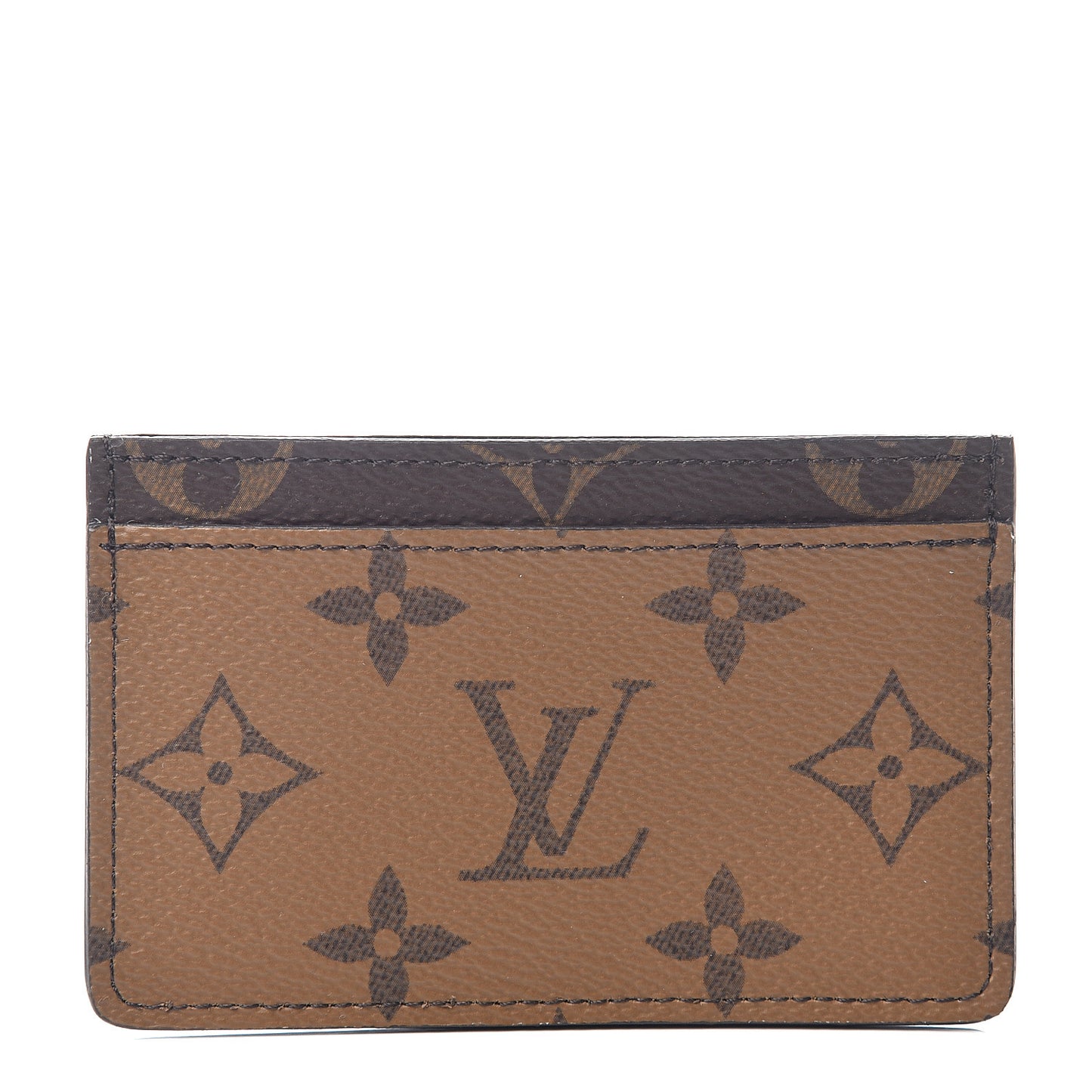 Reverse Monogram Card Holder