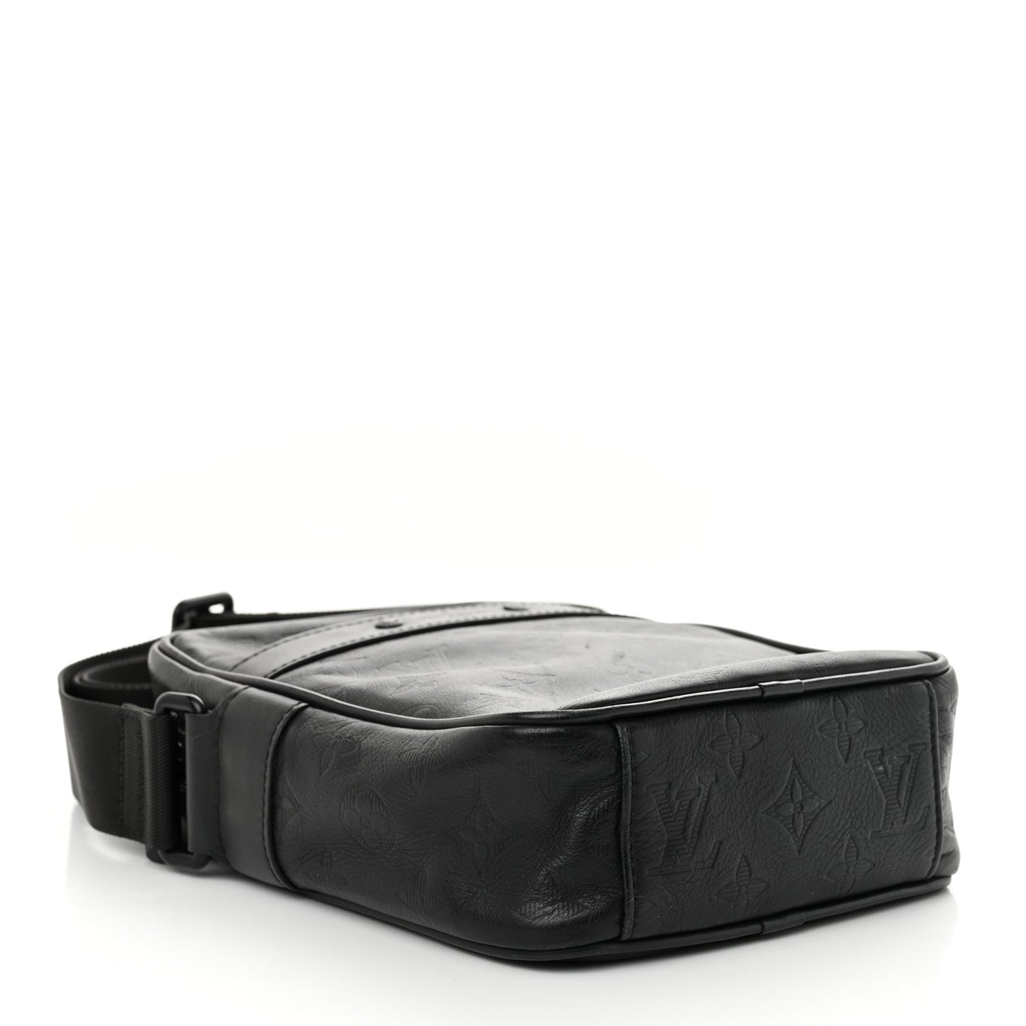 Calfskin Monogram Shadow Danube PM Black