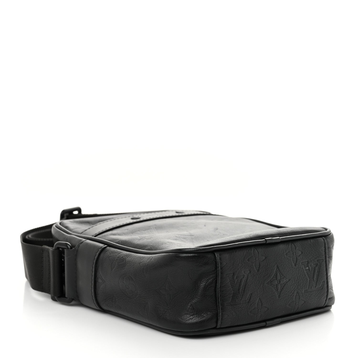 Louis Vuitton Calfskin Monogram Shadow Danube PM Black 4 of 10