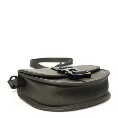 Christian Dior Grained Calfskin Mini Gallop Bag With Strap Green 4 of 10