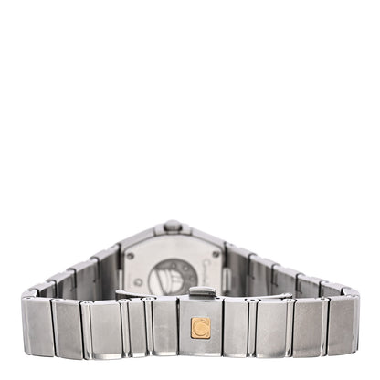 Omega Stainless Steel Diamond 24mm Constellation Quartz Watch Black 123.10.24.60.51.001 3 of 4