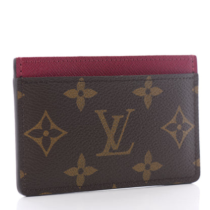 Louis Vuitton Monogram Card Holder Fuchsia 2 of 7