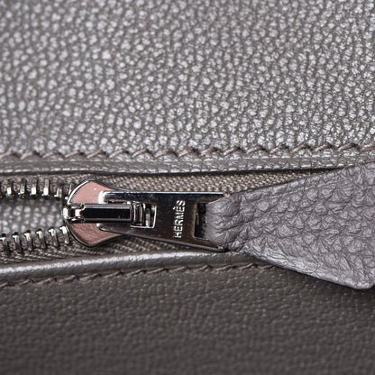 Hermes Togo Birkin 25 Etain 14 of 33