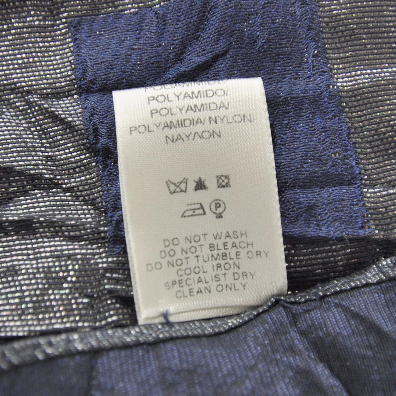Burberry Metallic Check Scarf 5 of 6