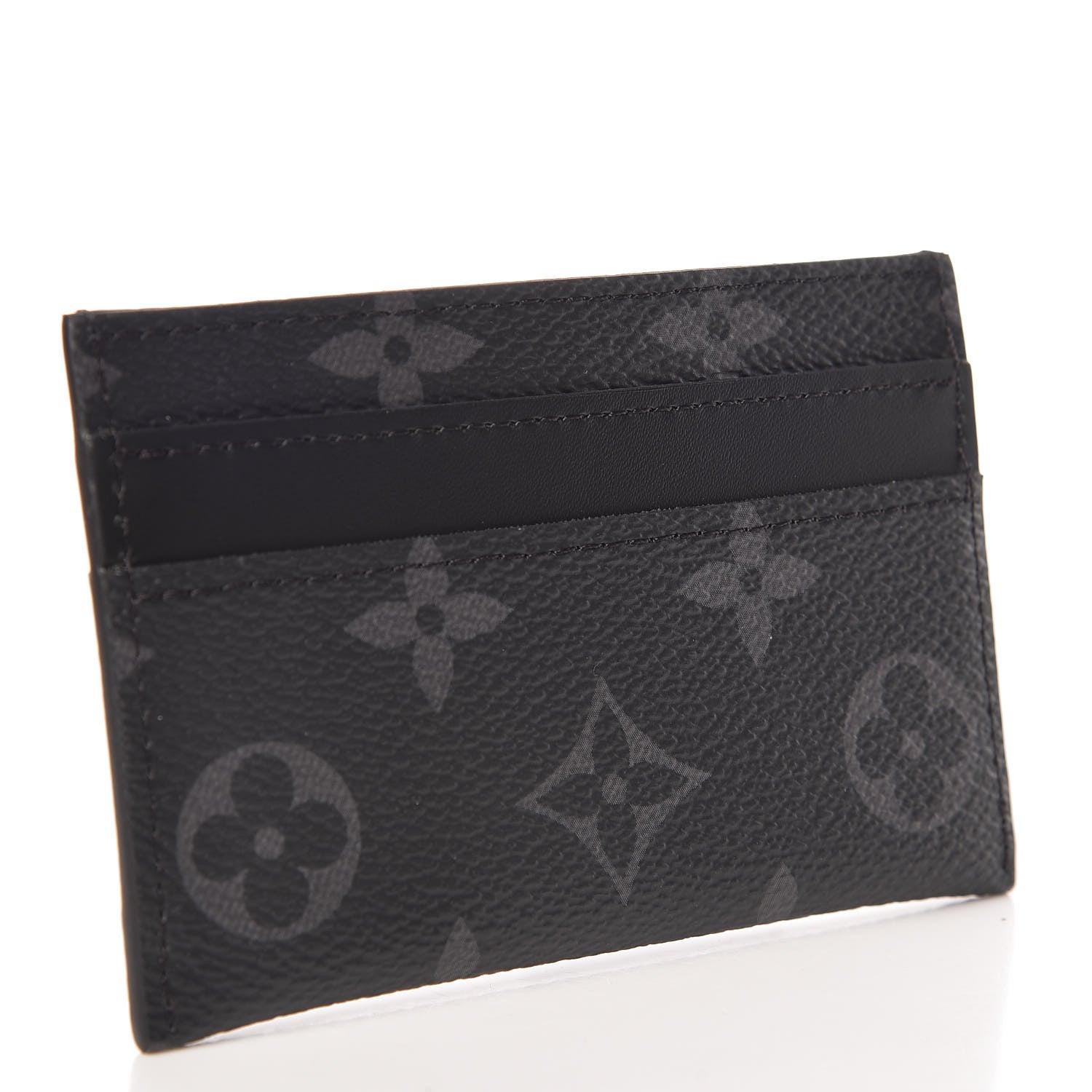 Louis Vuitton Monogram Eclipse Porte-Cartes Double Card Holder 3 of 7