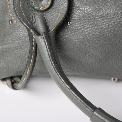 Chloe Calfskin Medium Paddington Satchel Gris Vert 10 of 14