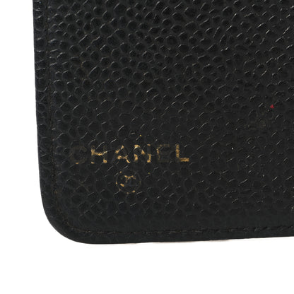 Chanel Caviar Timeless CC Ring Agenda Planner Black 6 of 14