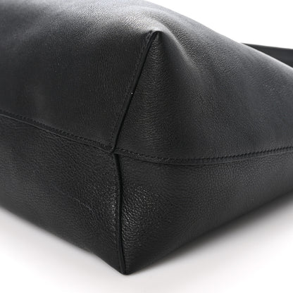 Mansur Gavriel Calfskin Candy Hobo Black 8 of 9
