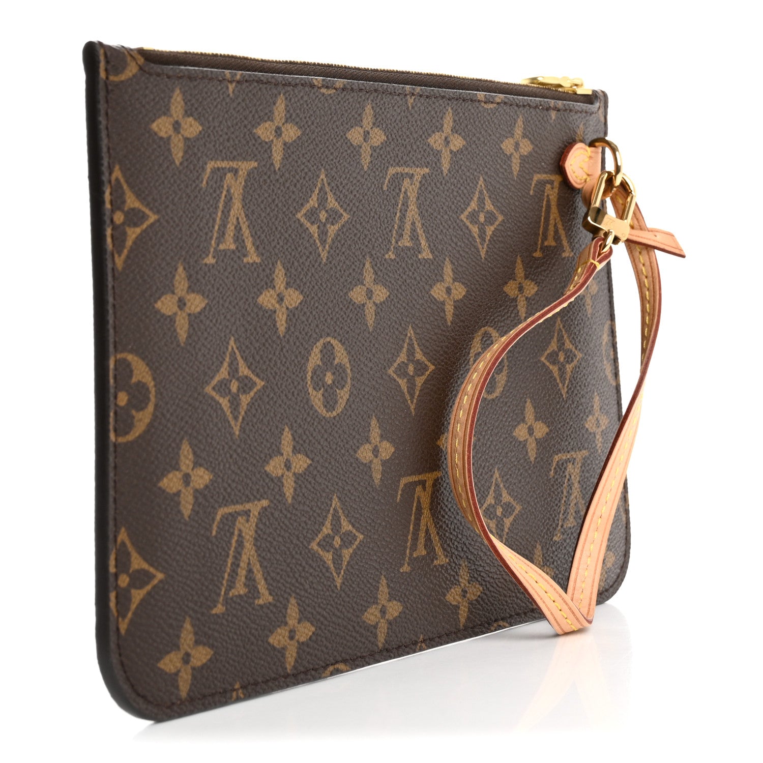Louis Vuitton Monogram Neverfull MM GM Pochette 3 of 9