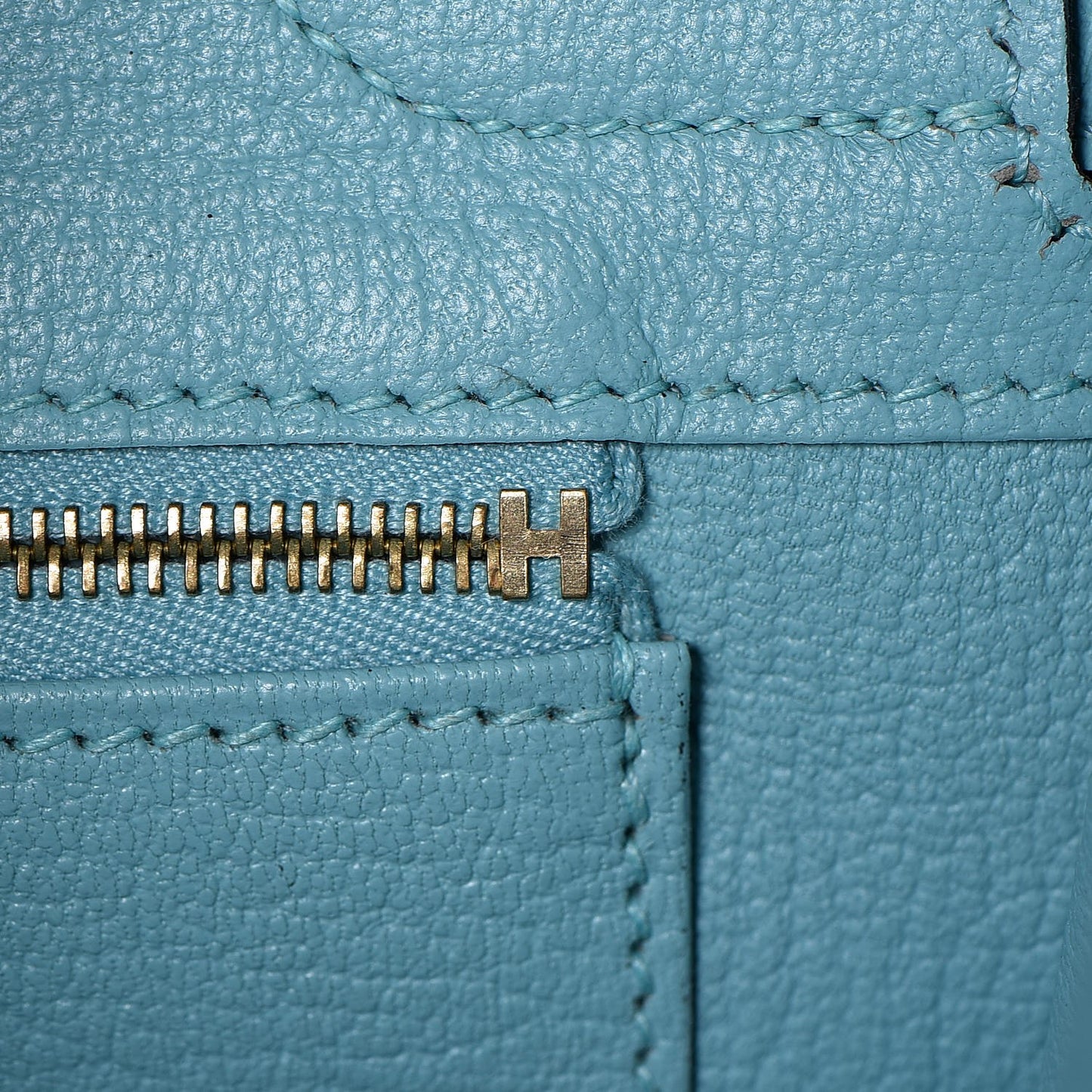Togo Birkin 30 Bleu Atoll