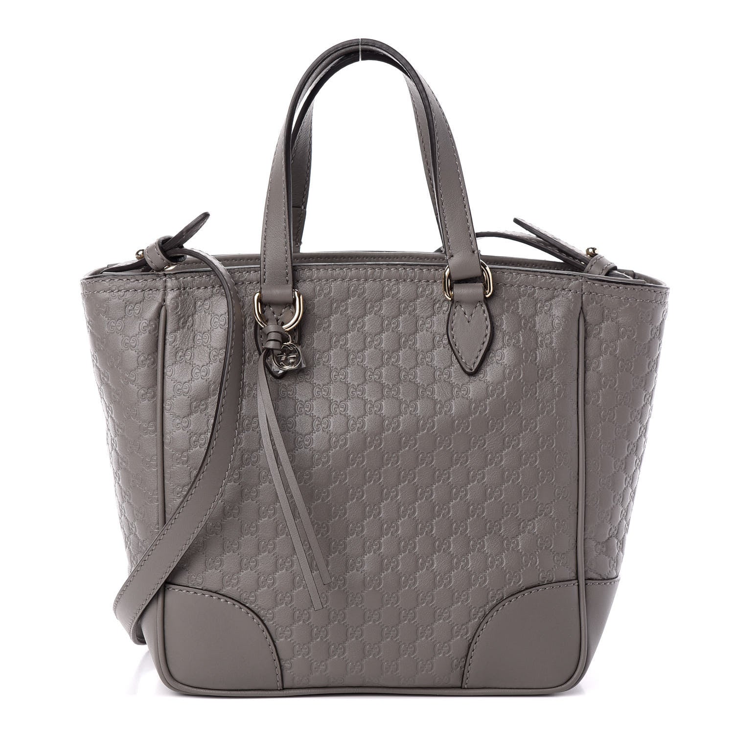 Gucci Microguccissima Small Bree Tote Graphite 1 of 9