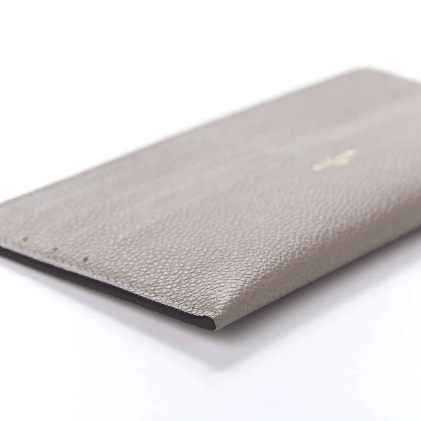 Calfskin Felicie Chain Wallet Card Holder Insert Tourterelle