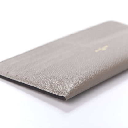 Louis Vuitton Calfskin Felicie Chain Wallet Card Holder Insert Tourterelle 6 of 9
