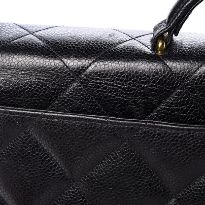 Chanel Caviar Quilted Briefcase Laptop Bag Black 15 of 15