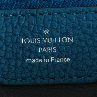 Louis Vuitton Taurillon Capucines MM Bleu Canard 6 of 7