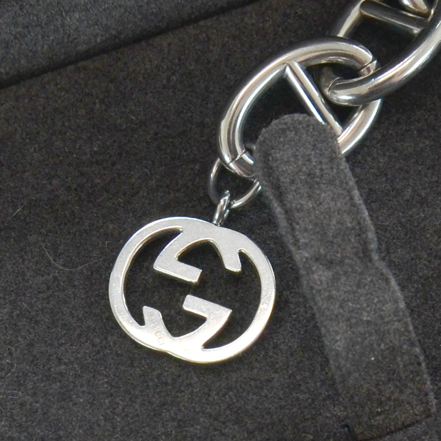 Gucci Stainless Steel 22mm G Charms Quartz Watch Black 5 of 7