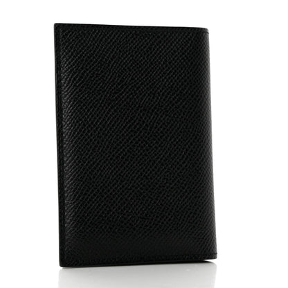 Hermes Epsom MC2 Euclide Card Holder Case Black 3 of 8
