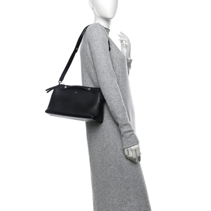 Fendi Vitello Dolce Marmol Medium By The Way Boston Bag Black 2 of 11