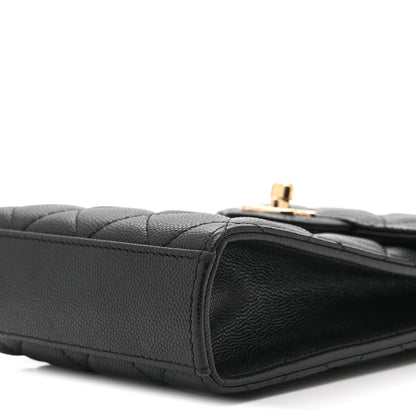 Chanel Caviar Quilted Classic Phone Holder Black 11 of 11