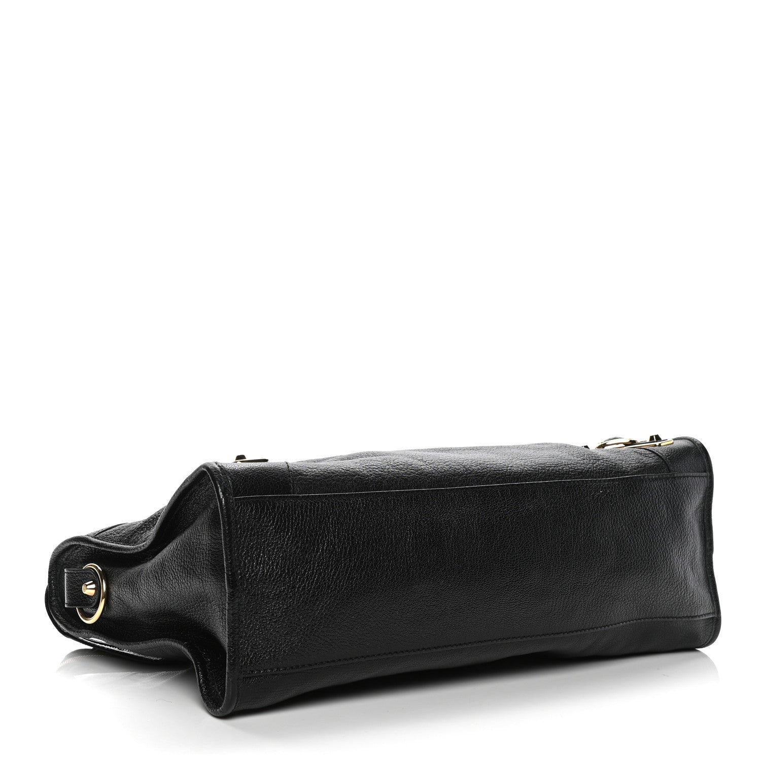Balenciaga Chevre Gold Metallic Edge Hardware City Black 3 of 4
