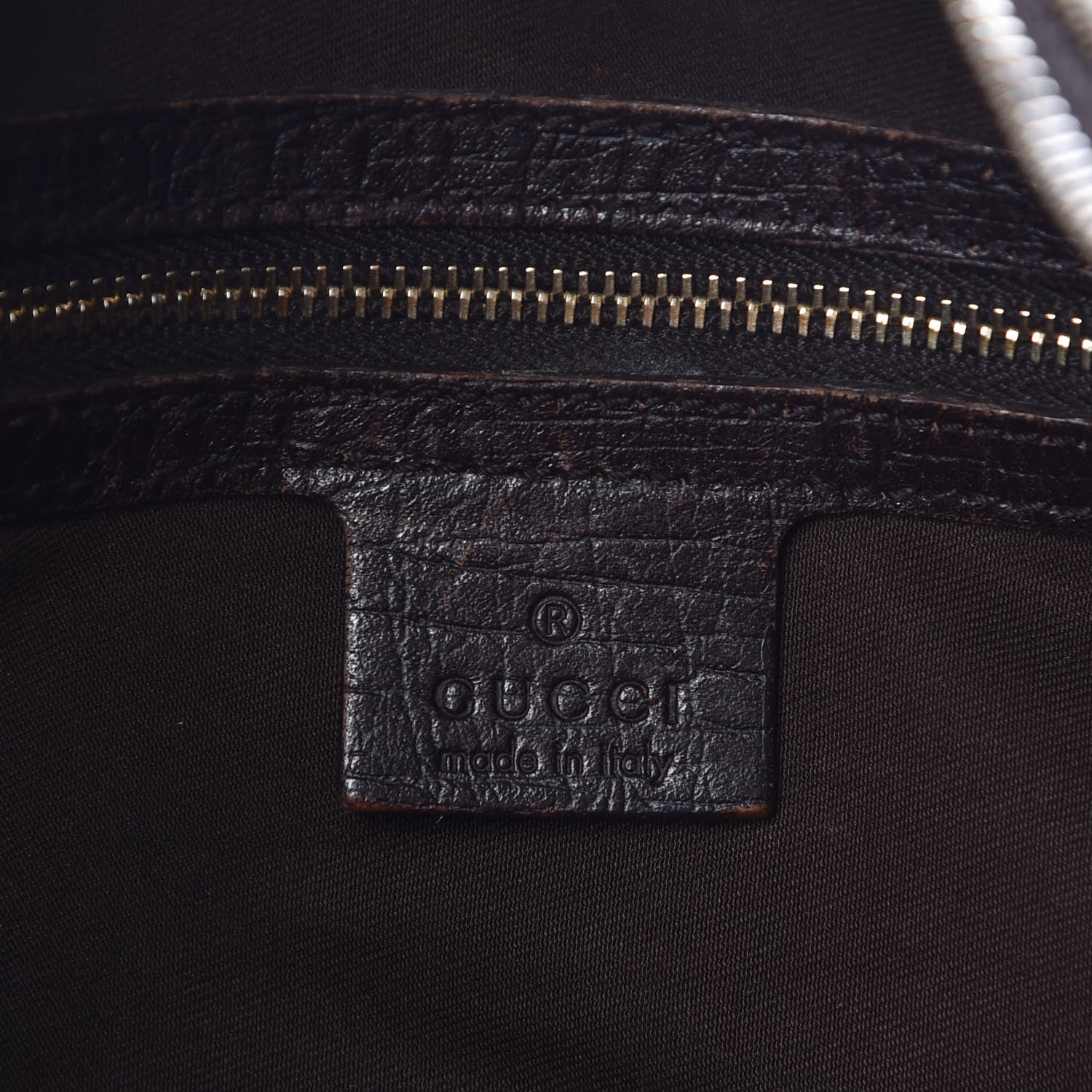 Gucci Monogram Medium Horsebit Chain Hobo Dark Brown 6 of 15