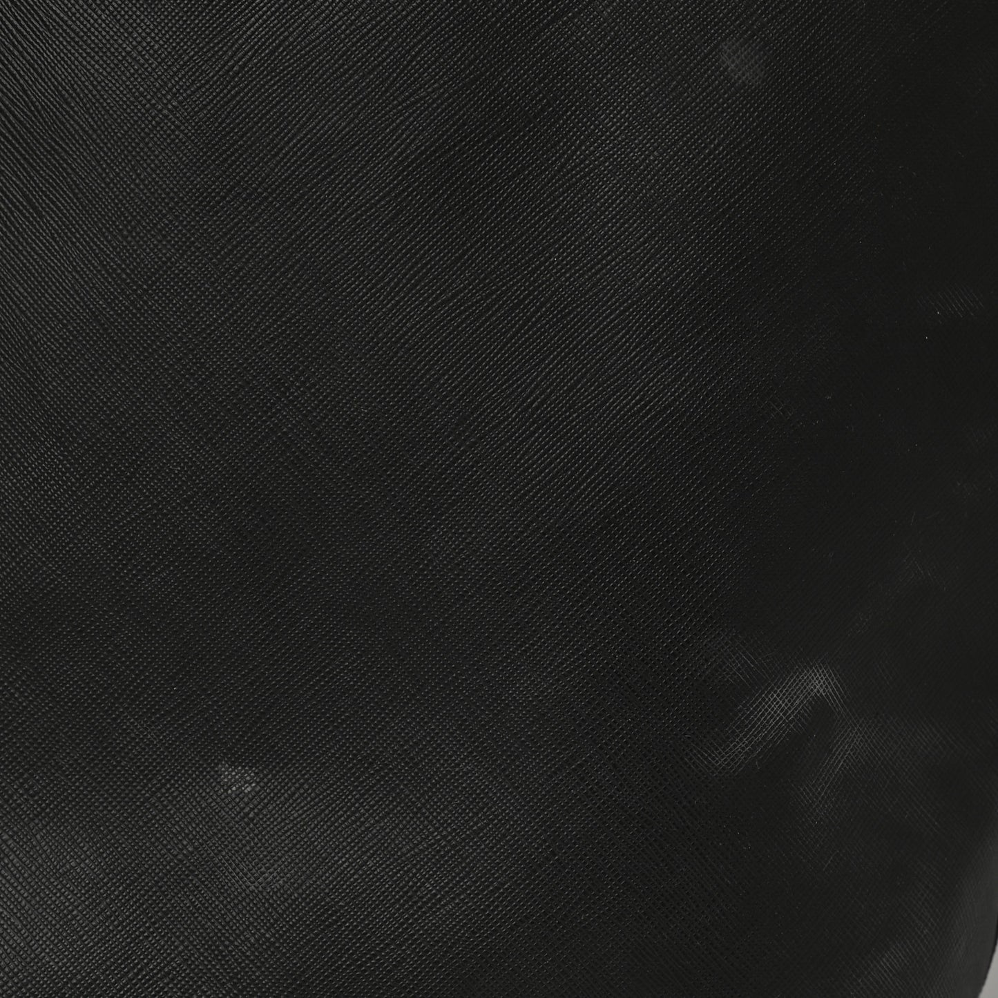 Textured Coated Canvas Bambi Print Large Antigona Tote Black