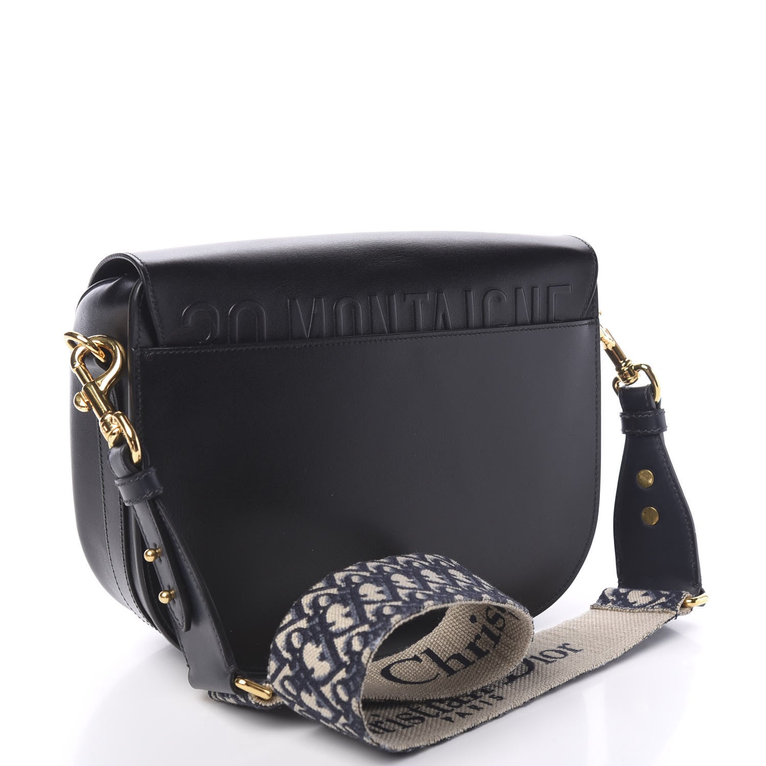 Christian Dior Box Calfskin Large Bobby Flap Black 2 of 9