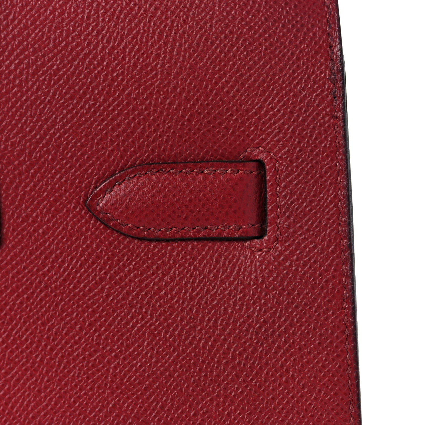 Epsom Birkin Sellier 30 Rouge Grenat