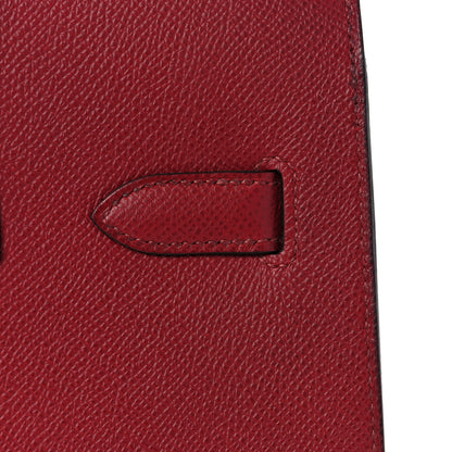 Hermes Epsom Birkin Sellier 30 Rouge Grenat 10 of 31