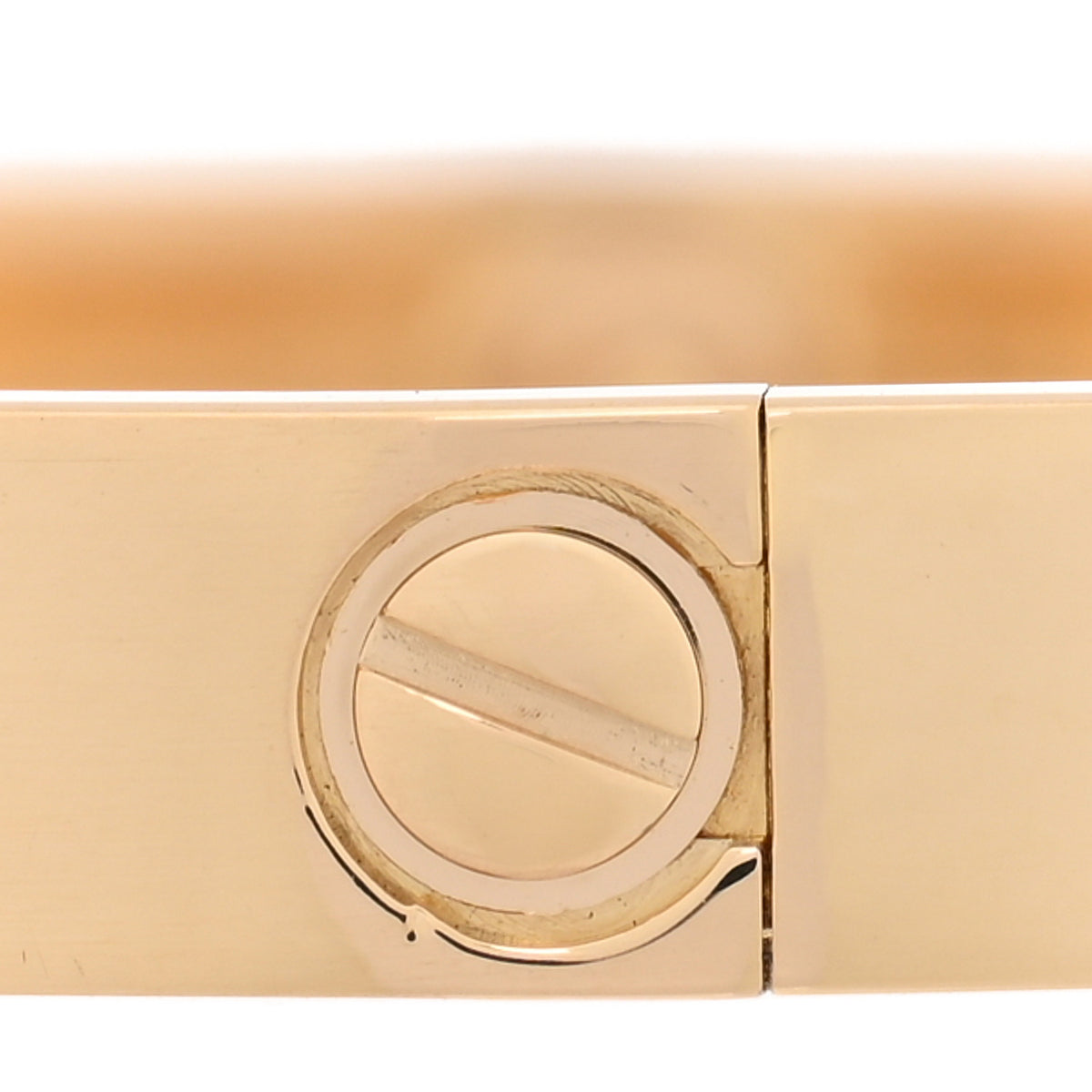 18K Yellow Gold LOVE Bracelet 17