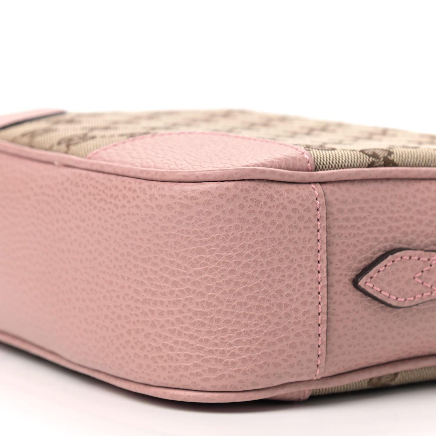 Gucci Monogram Mini Bree Messenger Bag Beige Soft Pink 7 of 9
