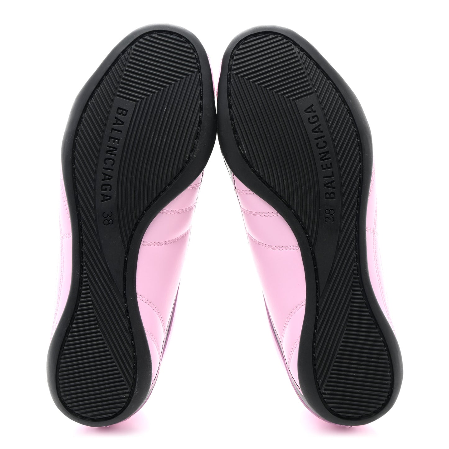 Polyurethane Womens Zen Sneakers 38 Pink Black