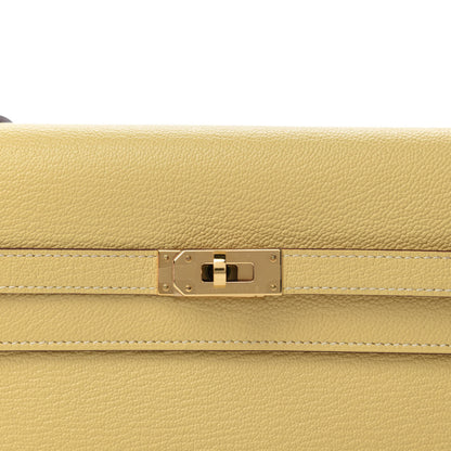 Hermes Chevre Mysore Kelly Wallet To Go Foin 10 of 11